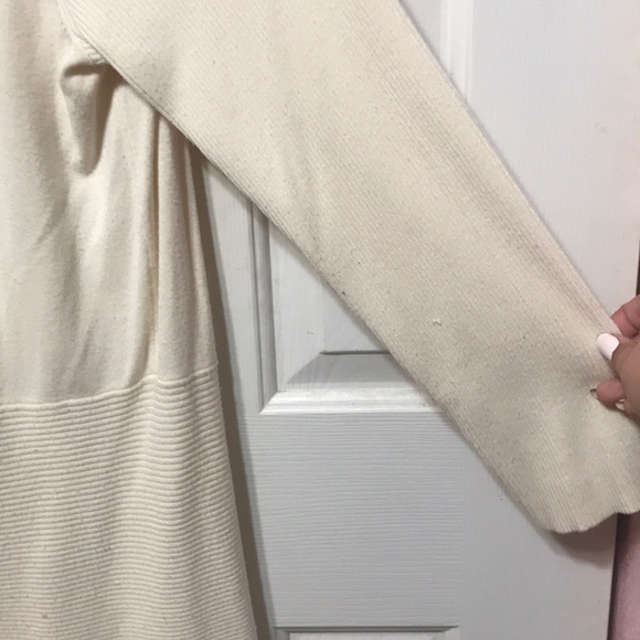 Plus Size Cream Swing Open Cardigan! - Picture 5 of 5